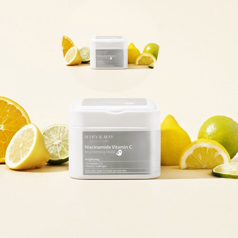 Mary & May – Niacinamide Vitamin C Brightening Mask